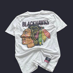 White Chicago Blackhawks NHL tee